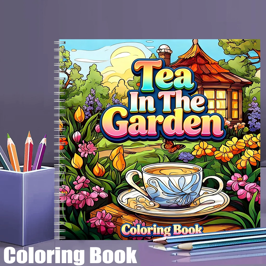 Tea In The Gardens kleurboek v - Farming And Agriculture recensie en prijs